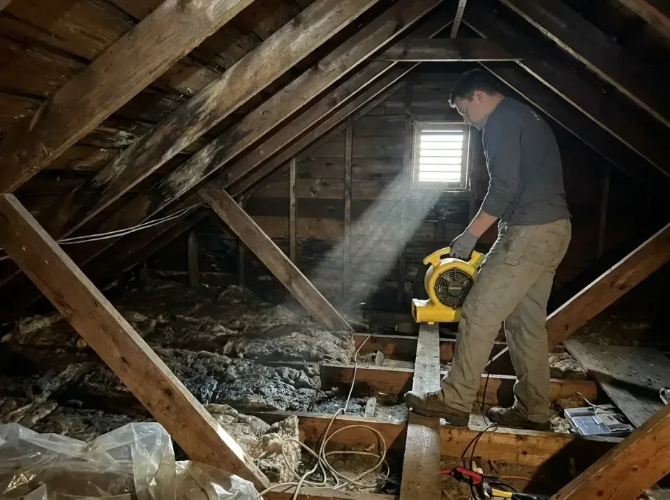 attic-water-damage-drying-proc-007 — frequently asked questions, Emergency Water Extraction & 24/7 Flood Response in Desert…